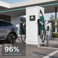 Nouvelle station de recharge pour véhicules électriques DC 80-240 kW DPA Power Pool, efficacité 96 %, résistante à la poussière et aux pulvérisations de sel