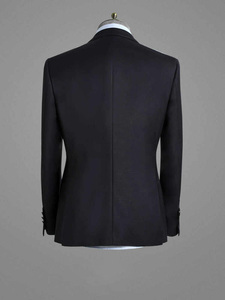MTM 2024 <span class=keywords><strong>Costume</strong></span> en laine 100% pour hommes, coupe ajustée, à simple boutonnage et col en V, sur <span class=keywords><strong>mesure</strong></span>, tout nouveau design - Product Image 2