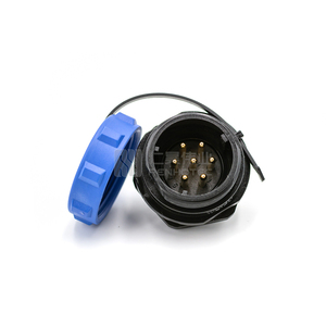 Sp2112/P7 Socket 7 Pin Sp21 Waterdicht Paneel Mount Elektrische Houder Connector - Product Image 2