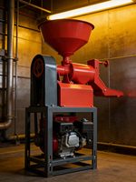 Moulin à riz modèle 2026, 100 kg/heure, moteur à essence automatique, composants essentiels du moteur, roulement, haute efficacité, faible bruit, facile à utiliser
