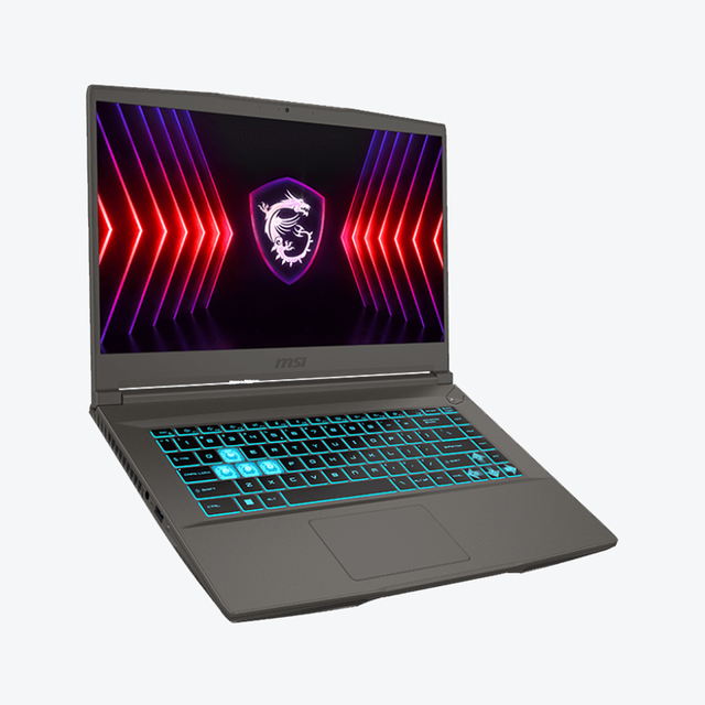 MSI Thin15-1679CN 15inch  I5-13420H 16G 512GB RTX 4050 6gb 2K 165HZ  DDR4 RAM Gaming Laptop