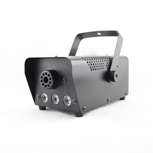 Máquina de humo LED a todo color de 500W con control remoto y 3 luces para escenarios, bodas, fiestas de Halloween - Product Image 5