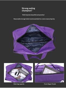 Sac de sport à roulettes pliable et imperméable grande capacité personnalisé pour la gym et les voyages – Vente en gros usine - Product Image 2
