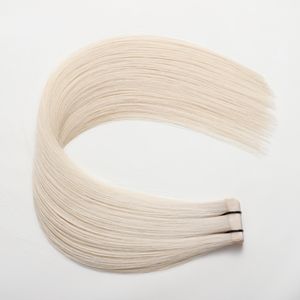 2025 Luxus Double Drawn Haarverlängerung mit Intakter Schuppenschicht, Unsichtbare Tape-in Extensions aus Aschblondem Russischem Echthaar, Original Virgin Remy Haar - Product Image 6