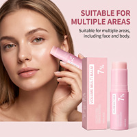 Baume hydratant rose en stick pour le visage, les lèvres et les yeux, soin nourrissant pour peaux sèches et déshydratées