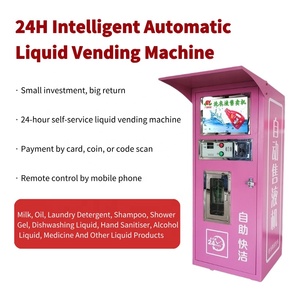 Duy trì giá cả hợp lý khử trùng quẹt thẻ chất lỏng Máy bán hàng tự động - Product Image 3