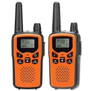 卸売 4チャンネルトランシーバ-Mini Handheld 5キロWalkie Talkie Portable Radio High Power VHF Handheld Two Way Ham Radio Communicator Transceiver