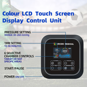 Sepatu bot kompresi udara pneumatik, bot pemulihan Profesional untuk perawatan pressoterapi pijat badan atlet - Product Image 2