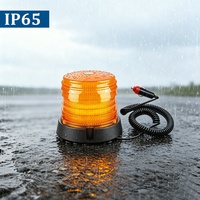 Feux de signalisation LED ambre économiques, indice de protection IP65, alimentation DC12-24V, 6W, durée de vie de 30 000 heures, montage à vis pour chariots élévateurs, chariots à fourche, véhicules