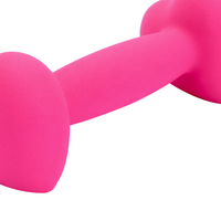 Vente en gros vente chaude personnalisé enduit dames néoprène Hex haltères ensemble équipement de Fitness Dip haltères ensemble