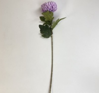 Fleur de chrysanthème artificielle de qualité supérieure fleurs en soie violettes pour l'obtention du diplôme à la maison fête des mères nouvel an décor de mariage