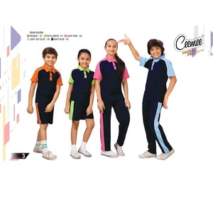T-shirt et jupe d'uniforme de sport scolaire de créateur avec passepoil Nouvelle collection - Product Image 5