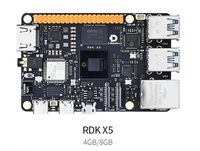D-Robotics RDK X5 Kit de desarrollo 4GB/8GB A55 10TOPs AI Computing 8GB RAM Ubuntu 22,04 Compatible con Transformador Electrónica de consumo