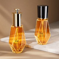 Nouveauté Luxe 100ml PETG Design Unique Flacon Pulvérisateur Brume Parfumée Flacon Pulvérisateur pour Brume Corporelle et Huile pour Cheveux pour Emballage Cosmétique