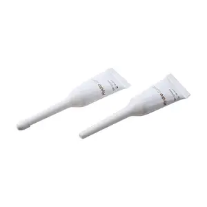 Boquilla larga Squeezable Tubo laminado de 5ml Vaginal regantes de la fábrica de China