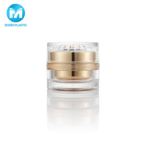 Ensemble de bouteilles rondes avec couvercle Transparent, flacons pour tournesol en acrylique, bocaux de crème, emballage bon marché, 100 pièces - Product Image 4