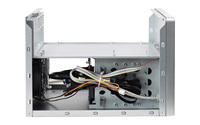 Châssis de serveur NAS-08 8 baies à échange à chaud OEN ODM, Micro-ATX/Mini-ITX, alimentation 1U, disques durs 3,5 pouces et SSD 2,5 pouces, ventilateurs 9025S/6025S pour la maison/le bureau