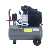 Compresseur d'Air Électrique Portable Économique Bison de Chine 1,5 CV 25 L 220 V à Entraînement Direct pour Peinture au Pistolet