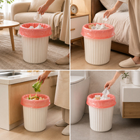 Petits sacs poubelles de 8 gallons, sacs poubelles en plastique de haute qualité, logo et emballage personnalisables pour le bureau, la maison, la cuisine