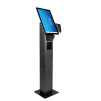 Système de kiosque d'enregistrement en hôtel OEM de 21,5/24/27/32 pouces, kiosque libre-service sur pied, écran LCD SDK, 32 Go/64 Go/128 Go