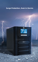Système d'alimentation sans interruption (ASI) Vertiv GXE 1-3KVA 2,4KW, ASI en ligne standard avec onde sinusoïdale pure, design compact pour utilisation informatique en bureau et petite salle informatique