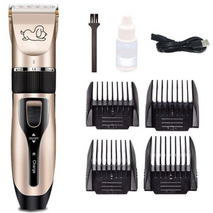 <span class=keywords><strong>Tondeuse</strong></span> professionnelle ultra-silencieuse pour animaux de compagnie - Kit de toilettage pour <span class=keywords><strong>chien</strong></span> sans fil rechargeable - <span class=keywords><strong>Tondeuse</strong></span> électrique étanche pour poils épais - Product Image 5