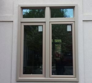 Ventana Abatible de Madera Maciza Revestida de Aluminio Blanco, Diseño de <span class=keywords><strong>Ventanas</strong></span> de Doble Guillotina - Product Image 5