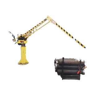 קטן 1t slew מנוף עבור מכונת כלי עיבוד ליבה עם תיבת הילוכים מוטורית ומנוף איזון קטן - Product Image 4