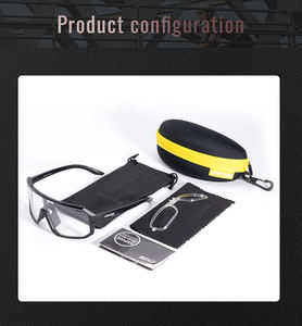 نظارات سريعة التغير بالألوان من KAPVOE نظارات شمسية لركوب الدراجات في الأماكن المغلقة والخارجية UV400 TR90 Tenix photochroمية نظارات للدراجات - Product Image 6