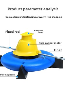 Aireador de tipo surtido multifuncional 220V/380V, bomba generadora de oxígeno de alta potencia para estanques de <span class=keywords><strong>peces</strong></span>/camarones, depósitos de <span class=keywords><strong>agua</strong></span> y riego. - Product Image 2