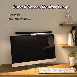 Barra de pantalla curvada Monitor Luz 3 modos 7 colores Retroiluminación Oficina Gaming Computadora Lámpara Escritorio Led Pantalla Bar Luz colgante - Product Image 6