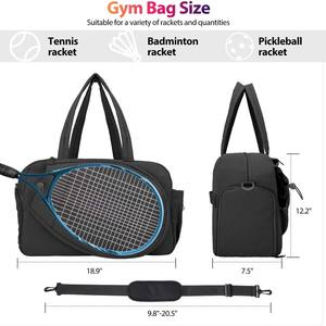 Bolsa de Tenis Personalizada, Bolsa de Tenis y Pickleball para Mujer con Compartimento para Zapatos - Product Image 2