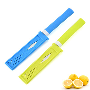 Couteau à fruits en acier inoxydable, lame de 19.7cm, manche de 6cm, outil de cuisine portatif pour peler les légumes et les fruits - Product Image 2