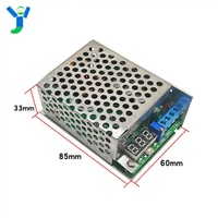Module élévateur de tension réglable haute puissance YJ 12-32V vers 12-46V 120W avec affichage numérique pour crossover de tweeter de gamme moyenne