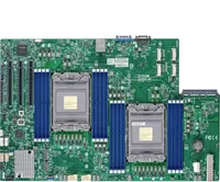 X12DSC-A6 E-ATX Motherboard Rekondisi DDR4-3200MHz LGA-4189 Intel C621A Server/Workstation 3 Port PCIe 4.0 X16 USB 2.0