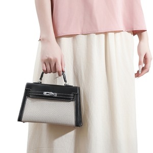 <span class=keywords><strong>Sac</strong></span> à main <span class=keywords><strong>de</strong></span> <span class=keywords><strong>luxe</strong></span> en toile et cuir pour femme, <span class=keywords><strong>mini</strong></span> <span class=keywords><strong>sac</strong></span> <span class=keywords><strong>de</strong></span> créateur, sacs bandoulière, vente en gros, <span class=keywords><strong>sac</strong></span> fourre-tout haut <span class=keywords><strong>de</strong></span> gamme pour femme - Product Image 6