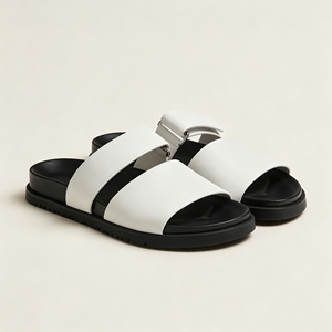 Sandalias Planas de <span class=keywords><strong>Plataforma</strong></span> de Diseño de Alta Calidad, Ligeras, Casuales, para Exteriores, Antideslizantes, con Correa Dorada, Cómodas - Product Image 6