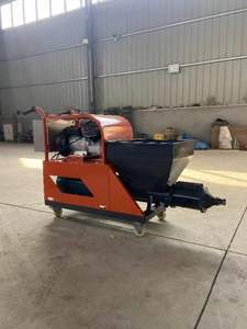 <span class=keywords><strong>Sableuse</strong></span> à boue Topmai haute performance avec trémie de 50-100L et moteur de 4KW pour le pulvérisation de plâtre en construction - Product Image 2