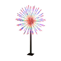 Lampe à feux d'artifice LED RGB 3D populaire et best-seller pour l'éclairage extérieur paysager. Mariages Noël. Météores de feux d'artifice simulés. IP65