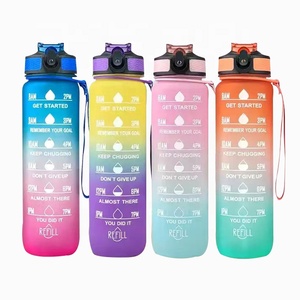 Jzyz 1L Motivate Copper Motivator Glass Measured <strong>2</strong> Liter Drinking <strong>Water</strong> <strong>Bottle</strong> Bpa Thermos <strong>2</strong> <strong>Lt</strong> Botellas De Agua for <strong>Water</strong> - Product Image 1