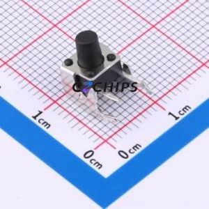 BX-TS-26-668ZJ Tactile Switch Through hole Component (THT),6x6mm Switch Single Pole Single Throw Round Button 2.6N Through Hole - Product Image 1