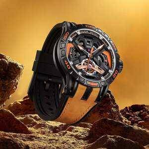 Nouvelle montre de luxe pour homme LILUOKE 9017, mouvement à quartz, étanche, bracelet en silicone, style sportif et tendance, 40 mm, 2026 - Product Image 2