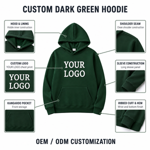 Sudadera con Capucha de Chenilla con Logotipo de Marca Privada, Color Claro, Informal, Bordado Personalizado, Fabricante de Ropa ODM, Venta al Por Mayor - Product Image 3