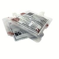 Partie Indispensables Poches de Sang Pour Boissons Sang Sacs Jello Shots Jumbo Seringues Avec Casquette Pour Halloween Zombie Décoration De Fête