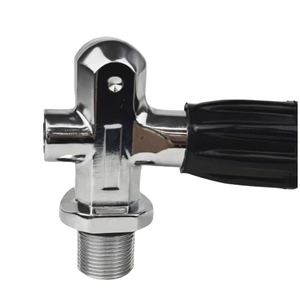 Válvula de latón HGB U/D para cilindro de buceo, con soporte DIN, 200 <span class=keywords><strong>bar</strong></span>, 3000 PSI, equipo de buceo portátil - Product Image 4