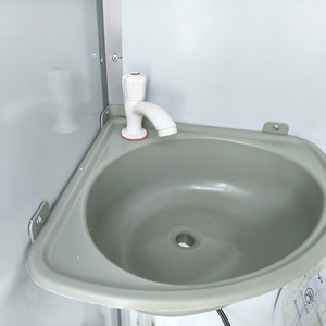 Toilettes portables en panneaux sandwich EPS pour extérieur, avec lavabo, pour chantier <span class=keywords><strong>de</strong></span> construction - Product Image 5