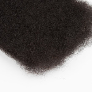 100% işlenmemiş brezilyalı bakire sapıkça toptan insan saçı uzantıları Locs için 50g Afro Kinky saç - Product Image 1