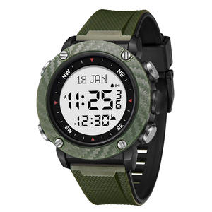 Sistema Qibla Ahzan, brújula, reloj electrónico deportivo para hombres de Oriente Medio, recordatorio multifunción, reloj indicador impermeable - Product Image 5