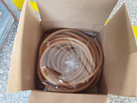 Vente en gros de rouleaux de tubes d'exercice fermes professionnels de 8 mm pour Fitness Workout Sport Tube de résistance à la force élastique