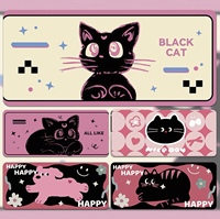 Tapis de souris en caoutchouc avec logo personnalisé, bord cousu, tapis de souris pour jeux, pour la promotion d'entreprise, fournitures de bureau